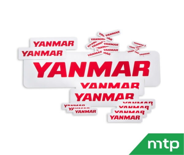 Aufklebersatz Yanmar Logo