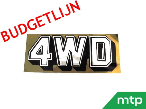 Motorhaubenaufkleber 4WD