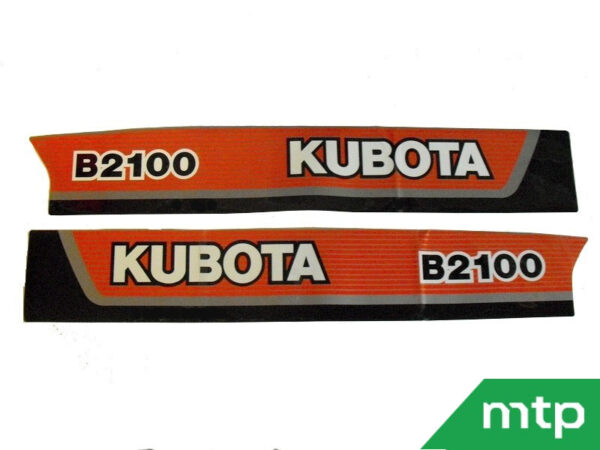 Motorhaubenaufkleber Kubota B2100