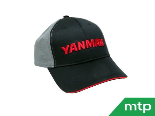 Kappe Yanmar schwarz/grau