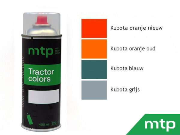 Sprühdose Kubota Farben