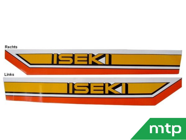 Seitenscheibenaufkleber Iseki TU205