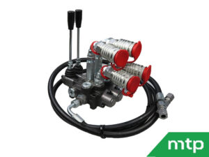 2 x doppeltwirkendes Hydraulikventil