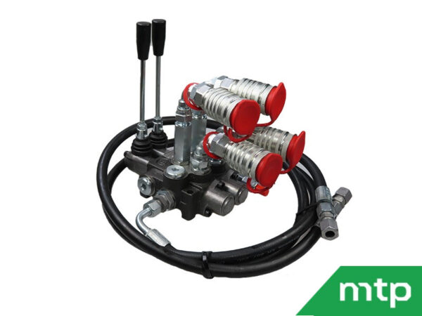 2 x doppeltwirkendes Hydraulikventil