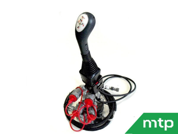 2 x dubbelwerkend hydraulisch ventiel met joystick