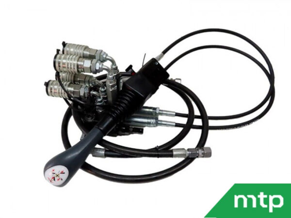 2 x dubbelwerkend hydraulisch ventiel met joystick – Bild 3