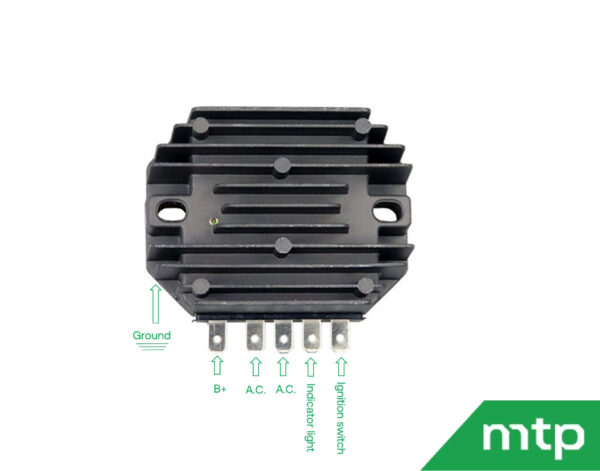 Spannungsregler Yanmar /John Deere/Iseki TM/THS – Bild 3