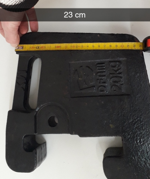Gewicht vorne 20 kg – Bild 7
