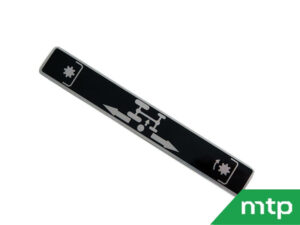 Shibaura ST329/333 Aufkleber für die Zapfwelle in der Mitte
