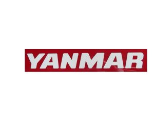 Motorhaubenaufkleber Yanmar SA original - 1A8330-65560