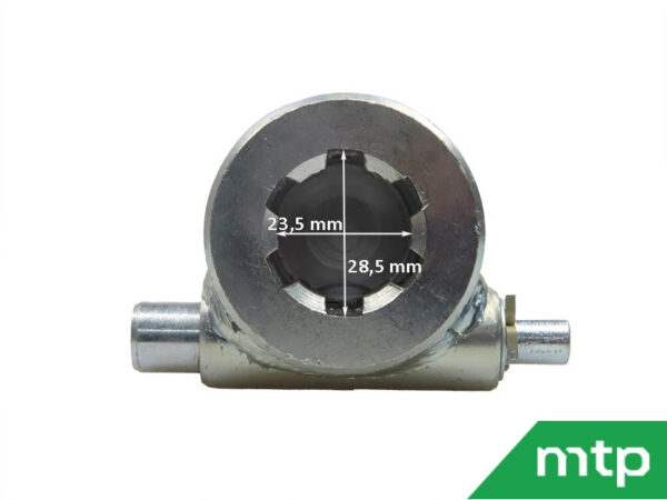 Adapter für Zapfwelle Kubota B5000/5001 mit Klemmkupplung – Bild 2