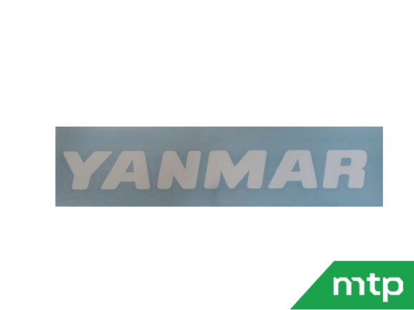 Motorhaubenaufkleber Yanmar SA