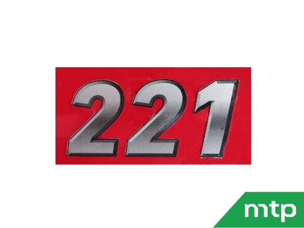 Motorhaubenaufkleber Yanmar Typ SA221 – Bild 2