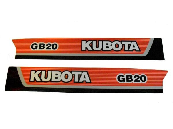 Motorhaubenaufkleber Kubota GB – Bild 4