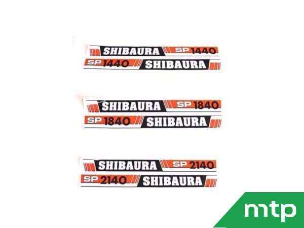 Shibaura SP Motorhaubenaufkleber