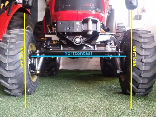 Vorderachsdichtung horizontal Kubota BX / GB / B – Bild 3