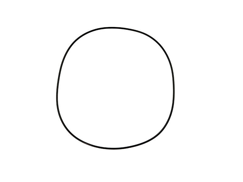 O-Ring Vorderachse vertikal Yanmar YT - 194556-13790